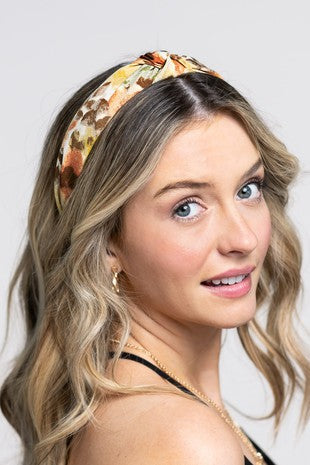 Knotted Floral Headband