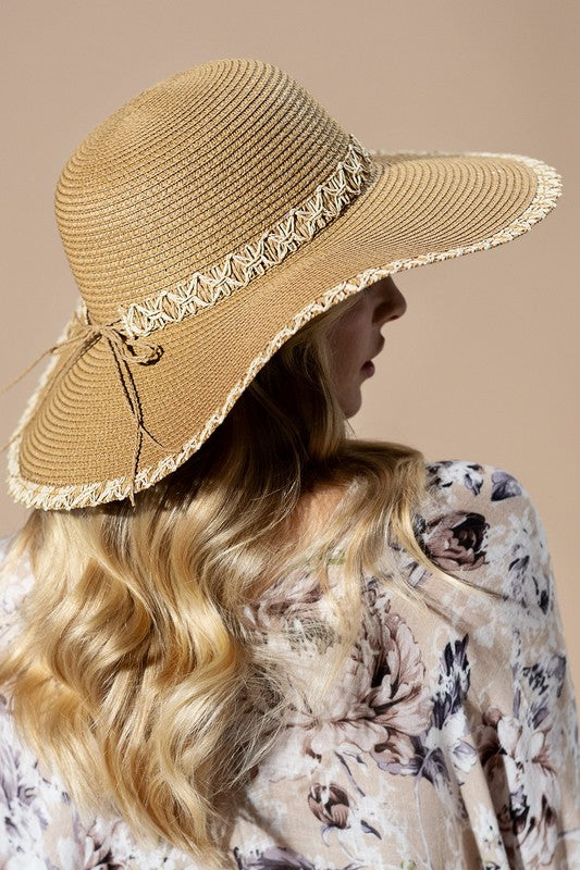 Edge Detail Wide Hat