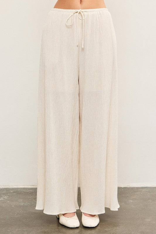 Linen Wide Leg Pants