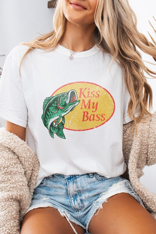 Kiss My Bass Graphic Tee