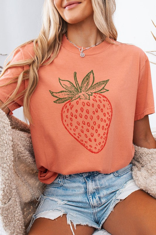 Strawberry Market Graphic Tee