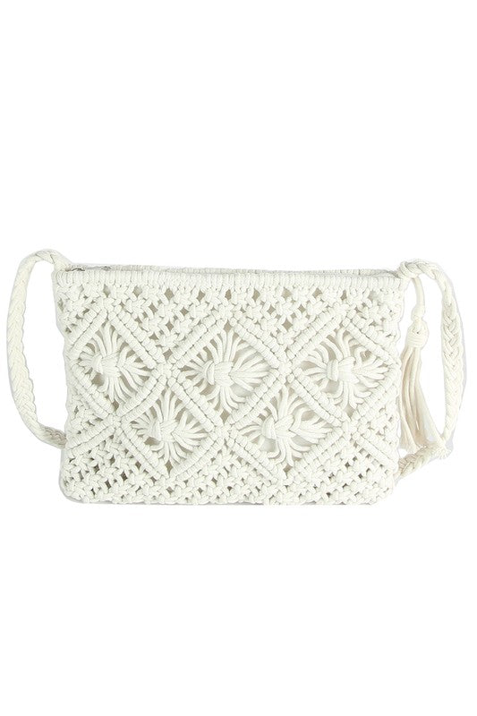 Braided Crossbody Bag