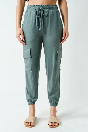 Pine Brushed Lounge Jogger Pant