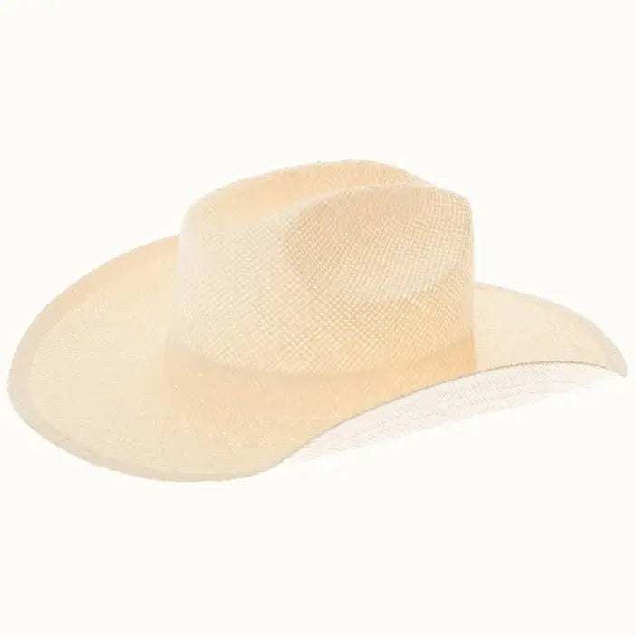 Ivory Smooth Straw Cowboy Hat