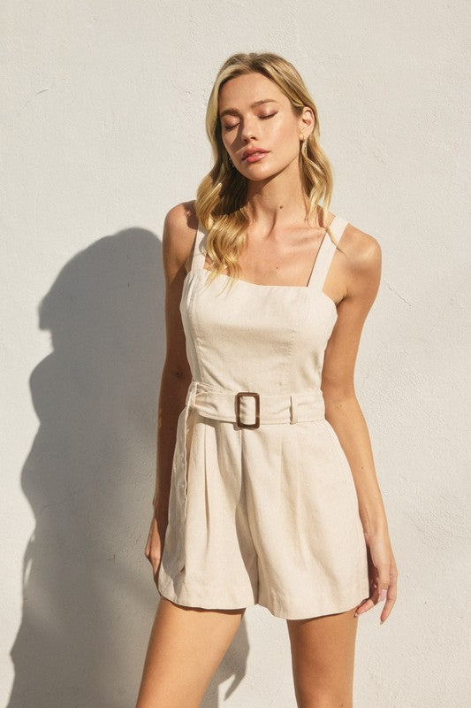 Linel Buckled Romper
