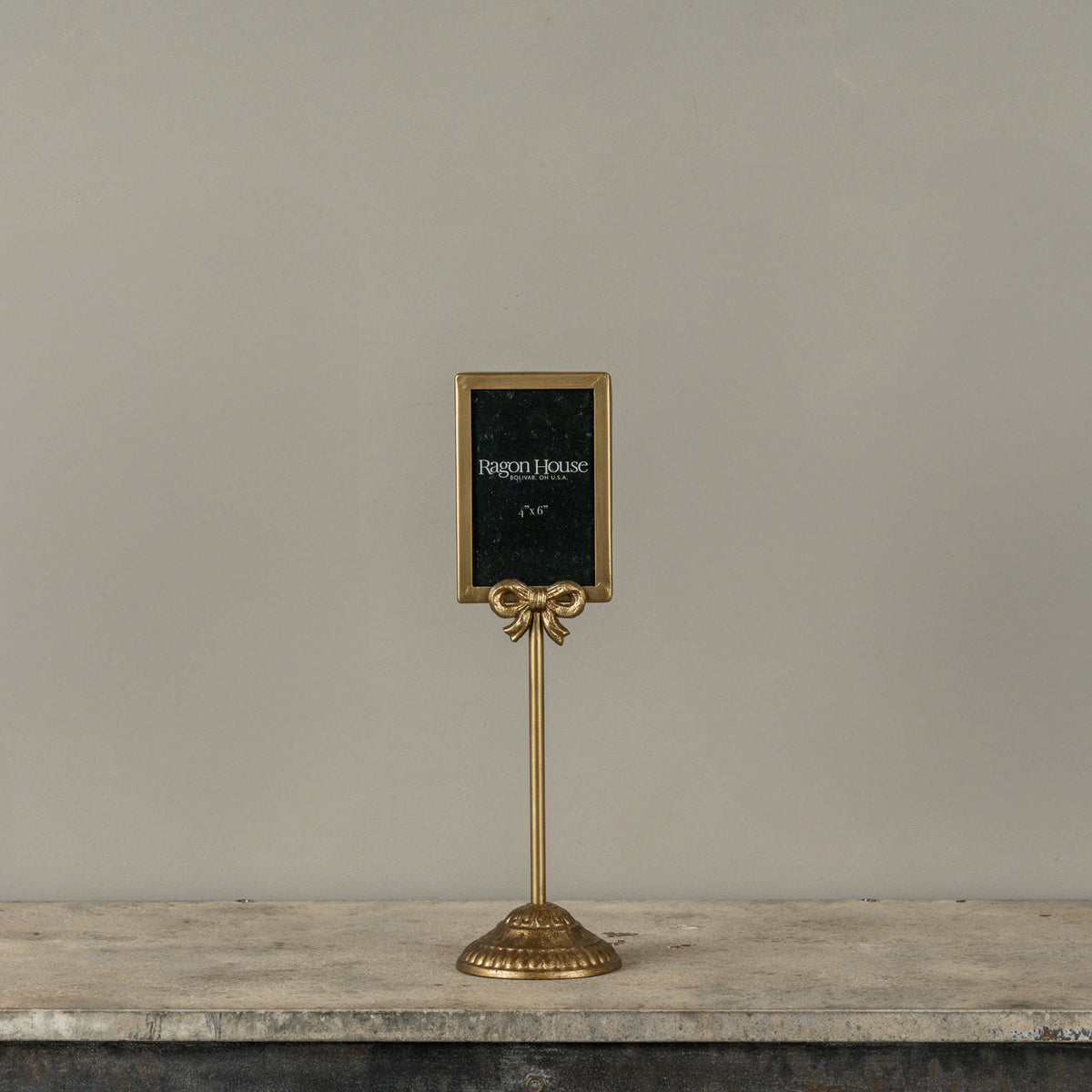 Gold Frame Tabletop Stand
