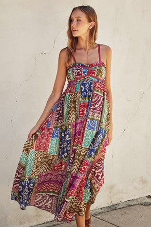 Ruffled Sweetheart Dress