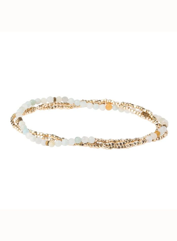 Stone of Courage Wrap Bracelet