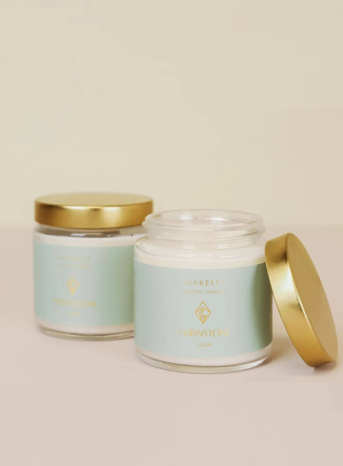 Good Luck Mini Crystal Candle