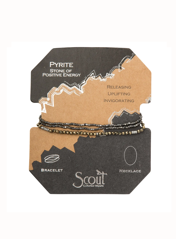 Stone of Positive Energy Wrap Bracelet