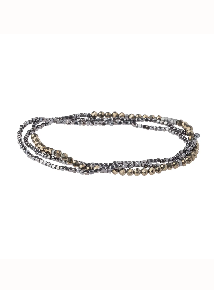 Stone of Positive Energy Wrap Bracelet