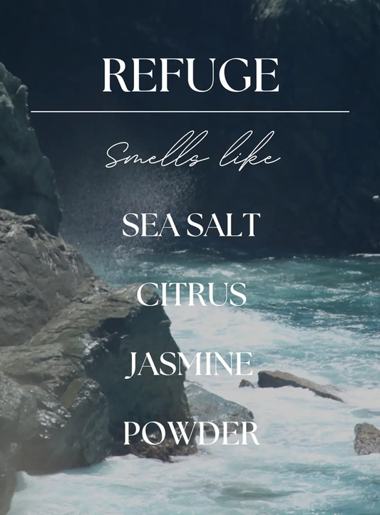 "Refuge" Sea Salt & Ozone Candle