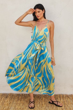 Bliss Extra Flared Maxi Dress