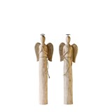 Hand-Carved Wood Angel