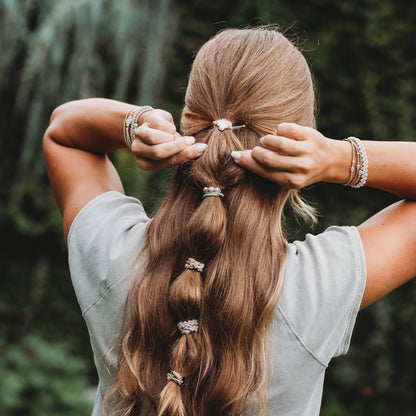 "Glimmer" Hair Tie Bracelets