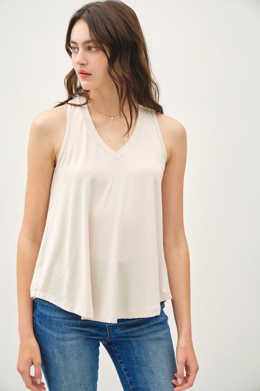 V-Neck Soft Tank
