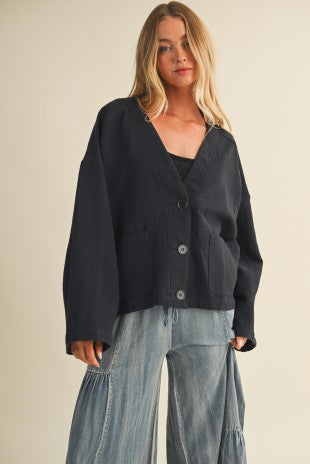 Midnight Kimono Jacket