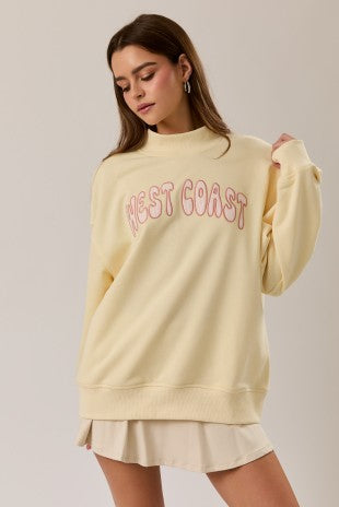 "west Coast" Sweatshirt