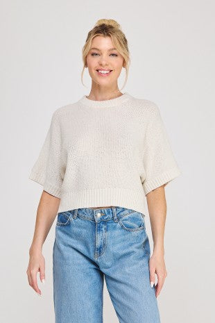 Natural Sweater Top