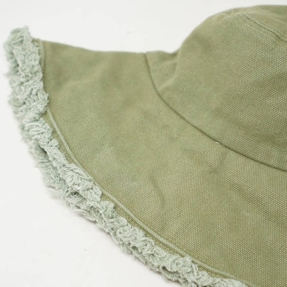 Sage Cotton Twill Bucket Hat