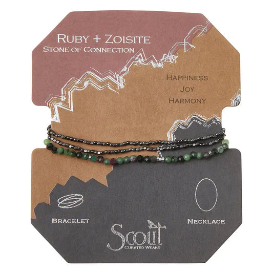 Stone of Connection Wrap Bracelet