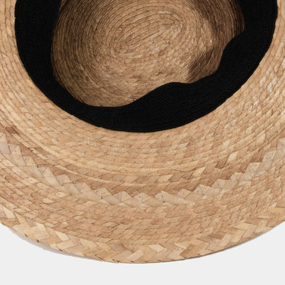 Khaki Palm Leaf Hat