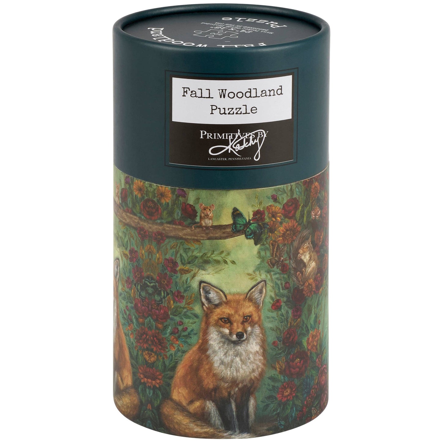Fall Woodland 500 Piece Puzzle