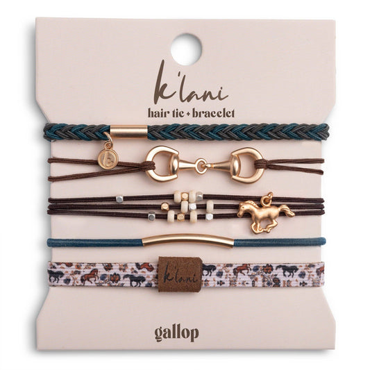 "Gallop" Hair Tie Bracelets