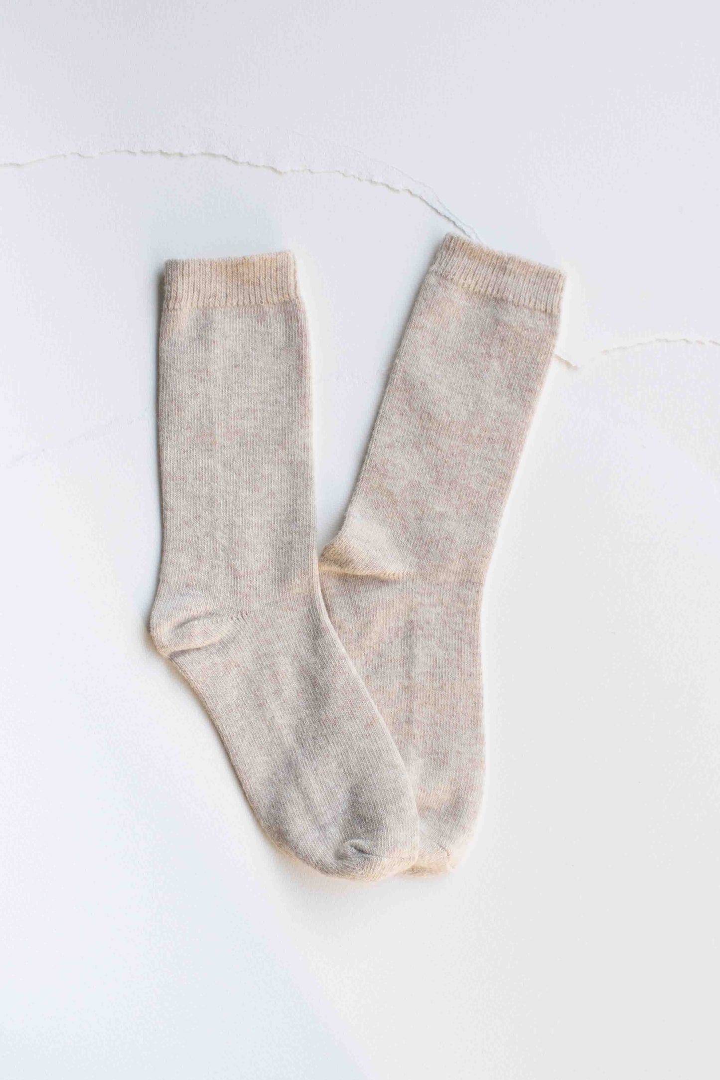 Bright Wool Cashmere Blend Socks