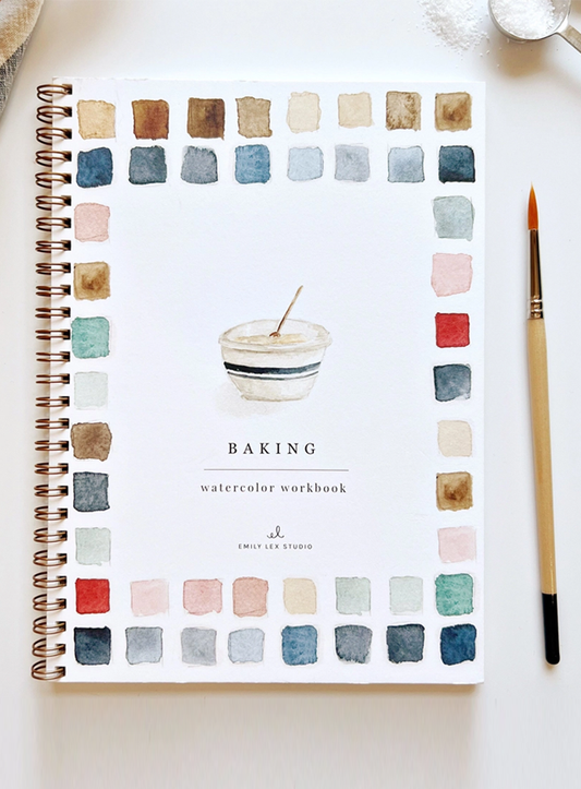 Baking Watercolor Workbook