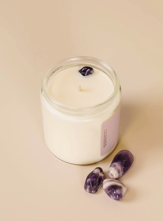 Healing Mini Crystal Candle