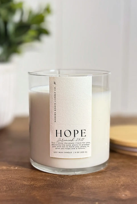 "Hope" Hibiscus & Agave Candle