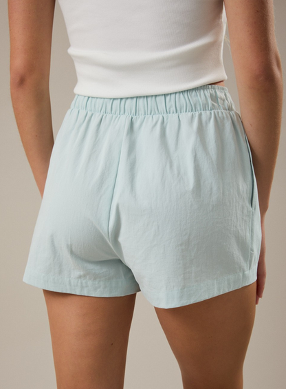 Mint High Waisted Boxer Shorts