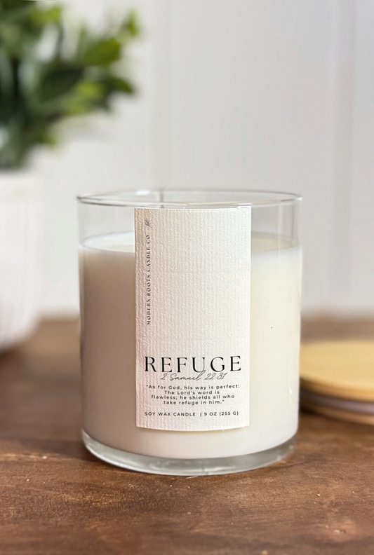 "Refuge" Sea Salt & Ozone Candle