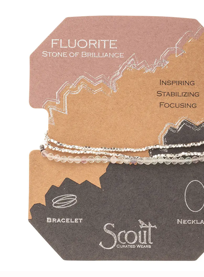 Stone of Brilliance Wrap Bracelet