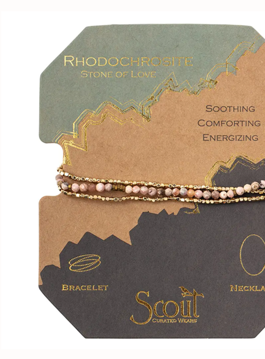 Stone of Love Wrap Bracelet