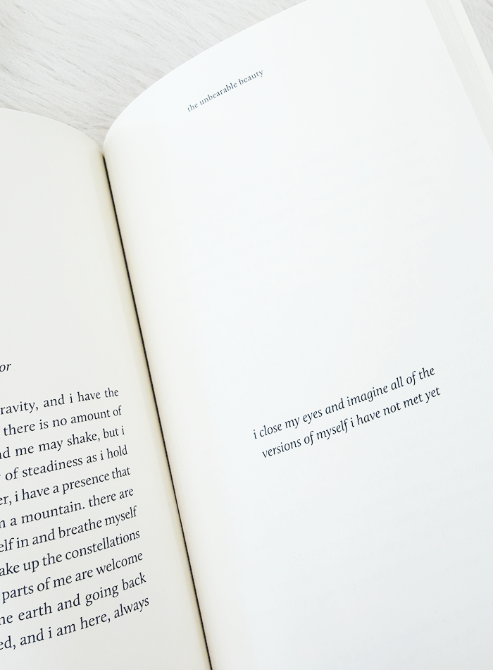 Unbearable Beauty Poetry Book