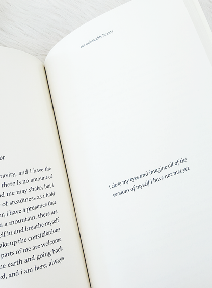 Unbearable Beauty Poetry Book