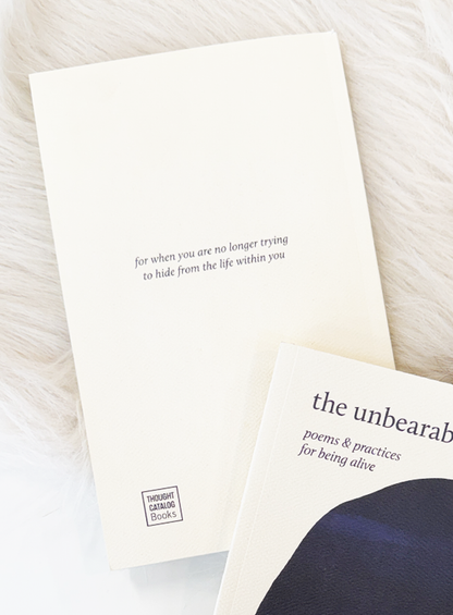 Unbearable Beauty Poetry Book