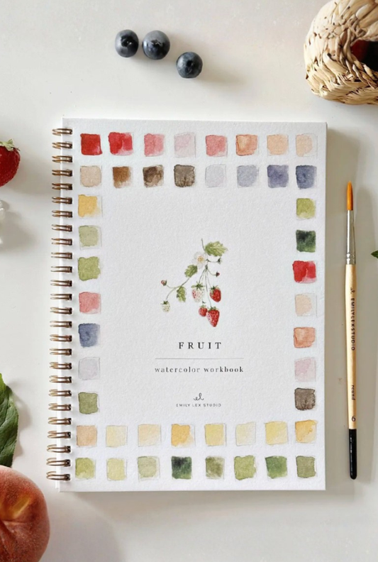 Fruit Watercolor Workbook