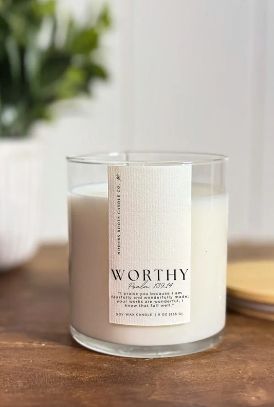 "Worthy" Volcanic Island Candle