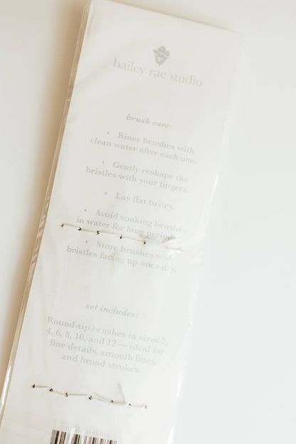 Watercolor Brush Set