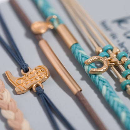 "Stride" Hair Tie Bracelets
