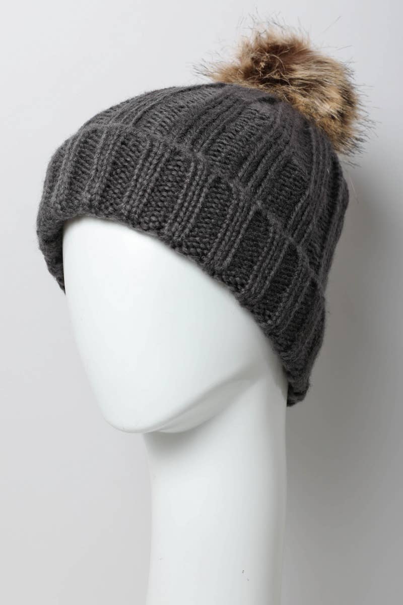 Faux Fur Beanie