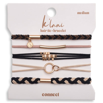"Connect" Hair Tie Bracelets