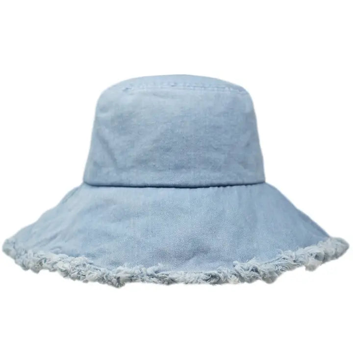 Denim Cotton Twill Bucket Hat