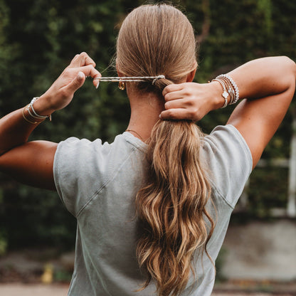 "Glimmer" Hair Tie Bracelets