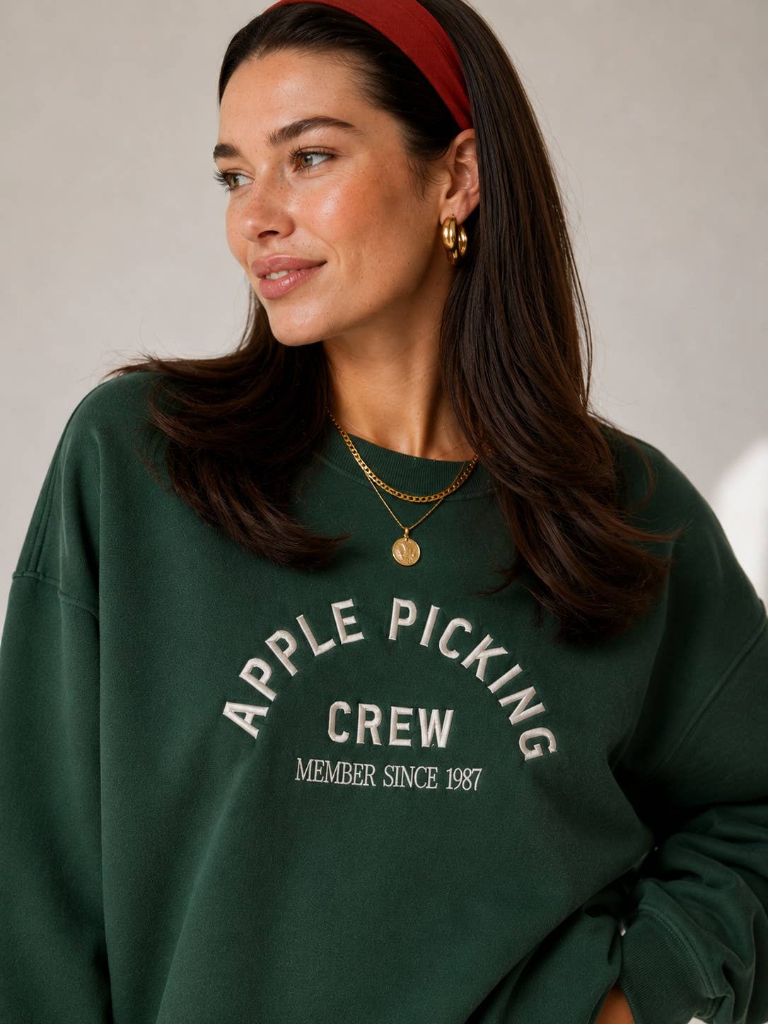 Apple Picking Crew Sweatshirt