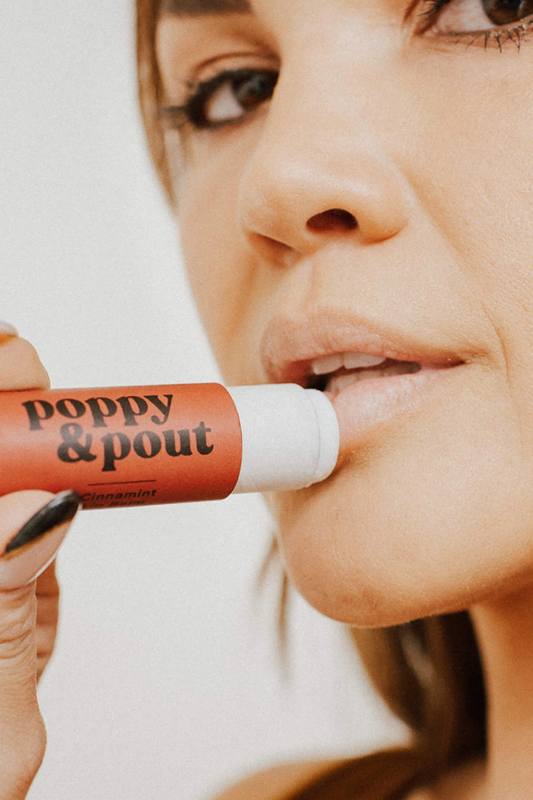 Poppy and Pout Lip Balms
