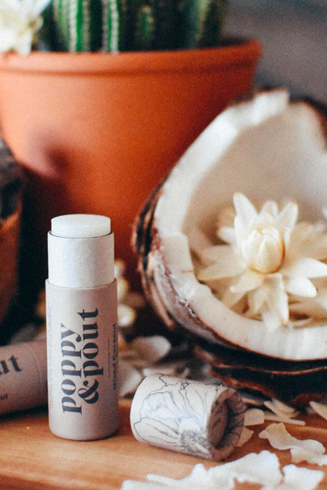 Poppy and Pout Lip Balms